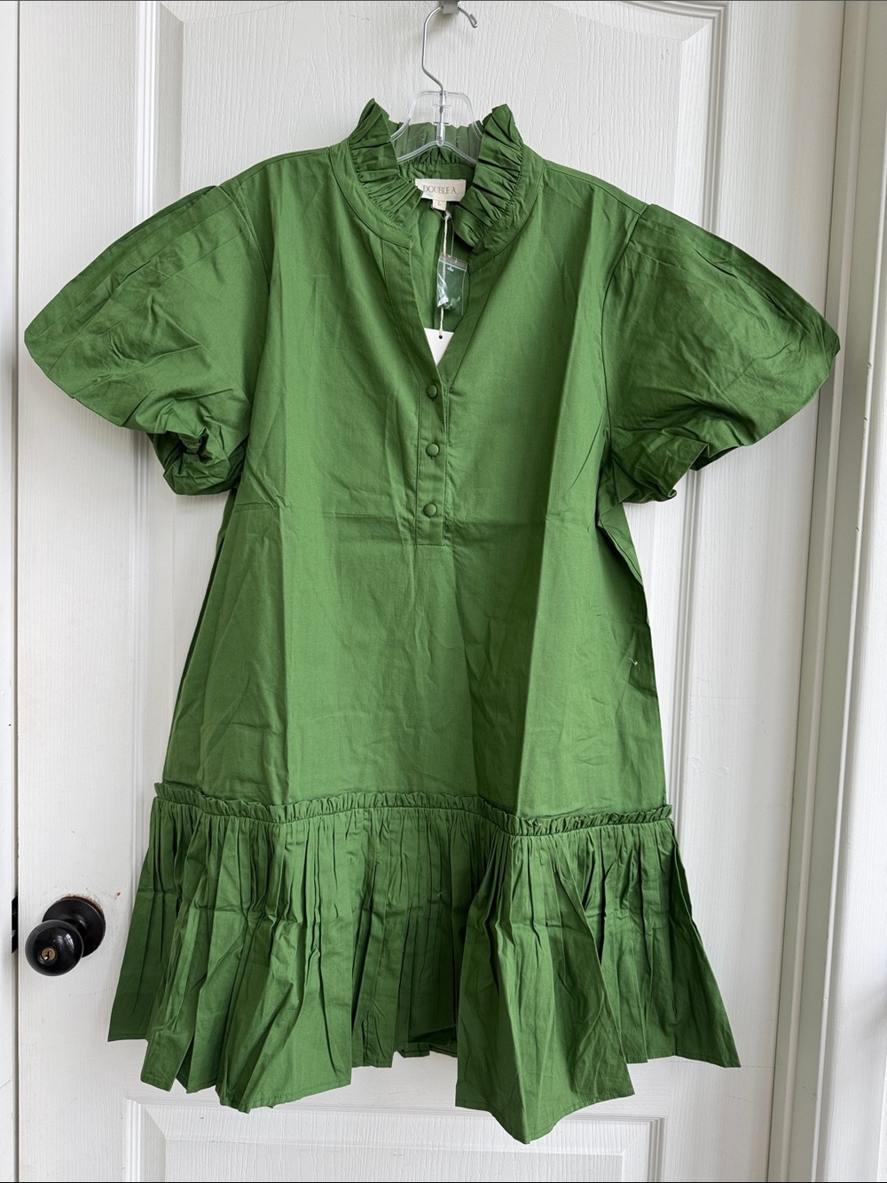 Double A Gia Dress - Boxwood - Picture 2 of 7